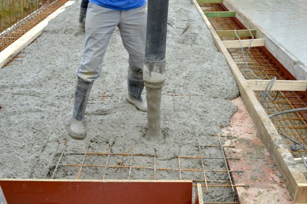 Concrete Base Construction in Mandeville