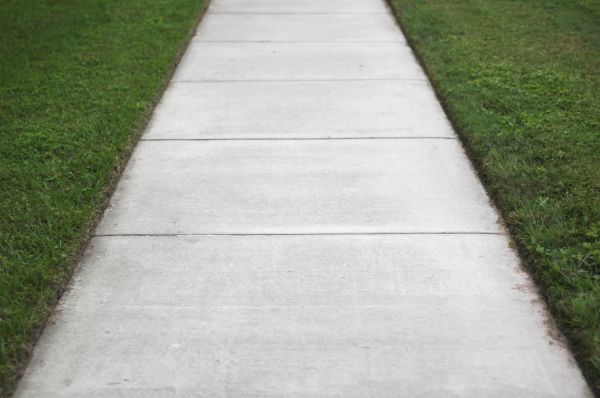 Concrete Path Installation in Mandeville