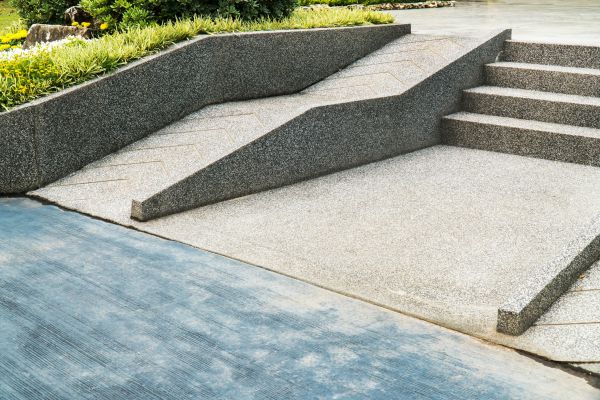 Concrete Ramp Installation in Mandeville
