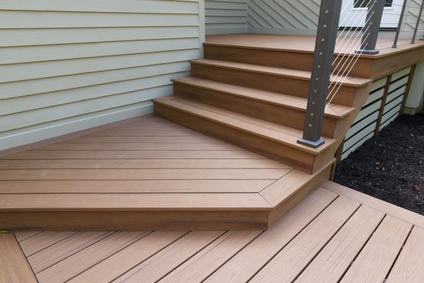 Patio Staircase Construction in Mandeville