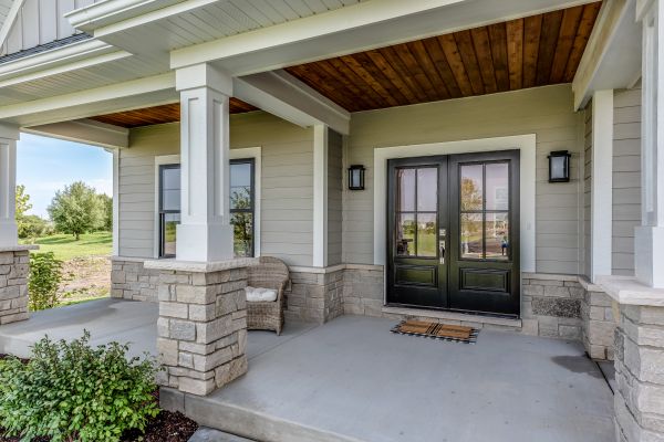 Concrete Porch Construction in Mandeville