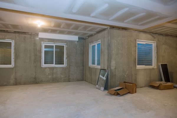 Basement Concrete Installation in Mandeville