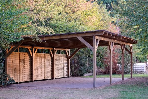 Carport Concrete Installation in Mandeville