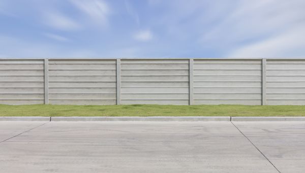 Concrete Fence Installation in Mandeville