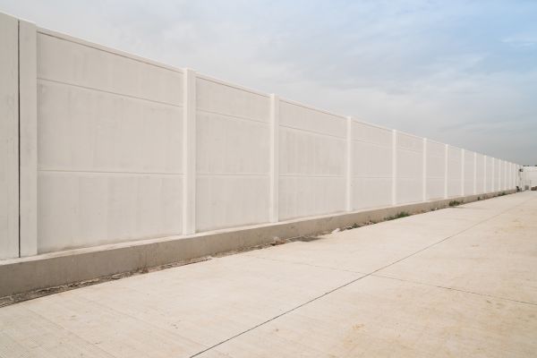 Concrete Fence Construction in Mandeville