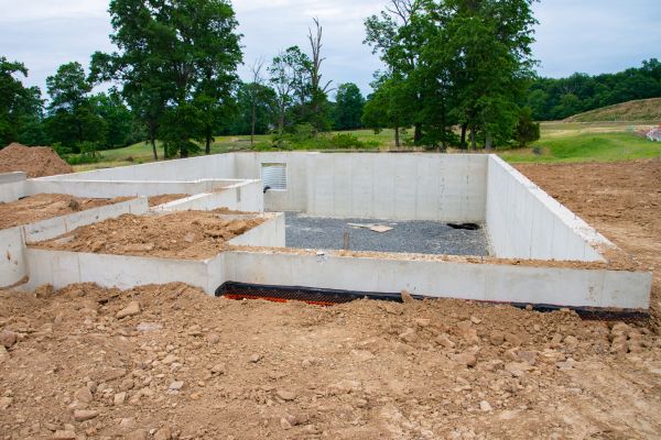 Basement Foundation Pouring in Mandeville