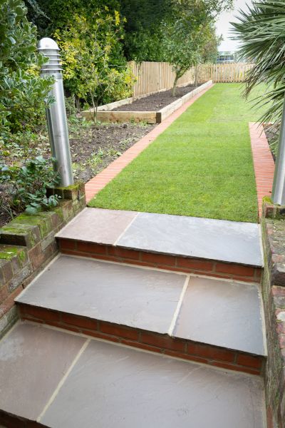Backyard Steps Installation in Mandeville