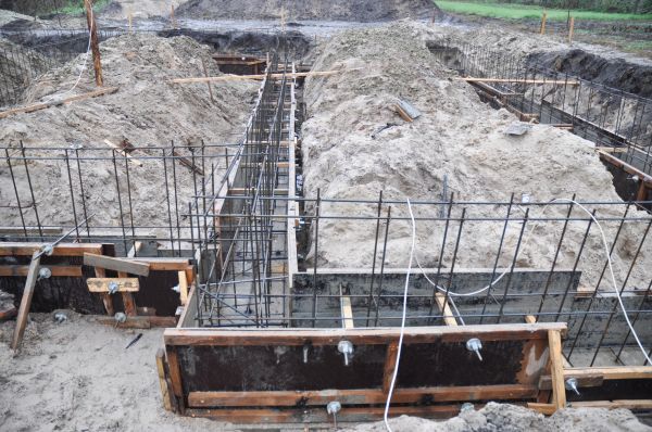 House Footing Construction in Mandeville