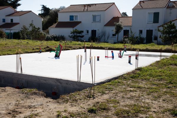 Residential Slab Construction in Mandeville