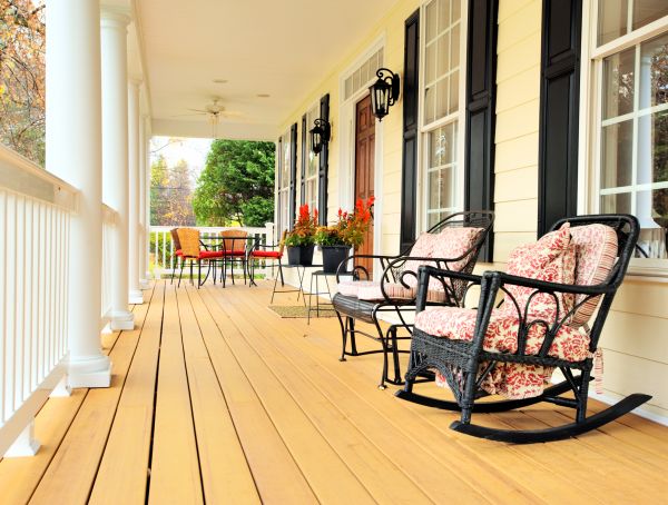 Front Porch Renovation in Mandeville