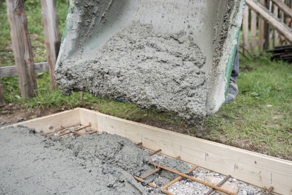 Yard Concrete Pouring in Mandeville