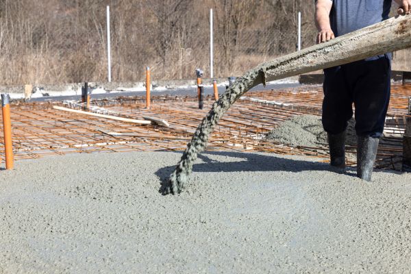 Pole Barn Slab Pouring in Mandeville
