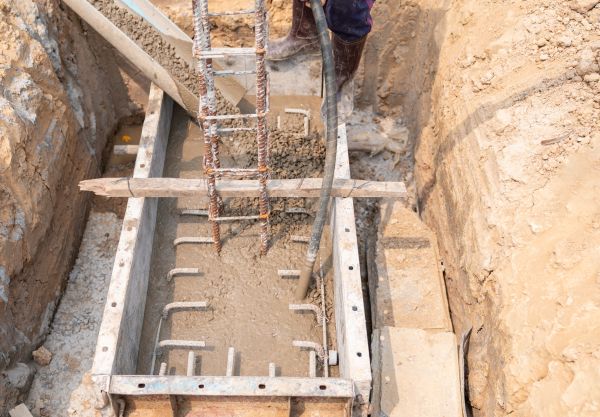 Cement Foundation Pouring in Mandeville