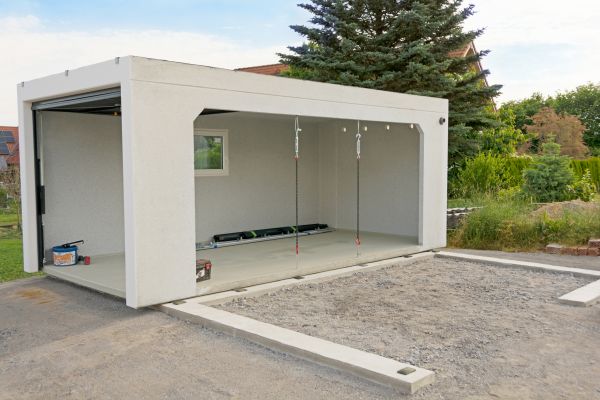 Garage Foundation Installation in Mandeville