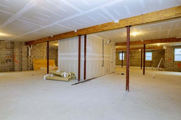 Basement Slab Installation in Mandeville