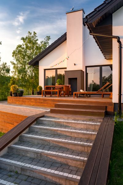 Patio Steps Replacement in Mandeville