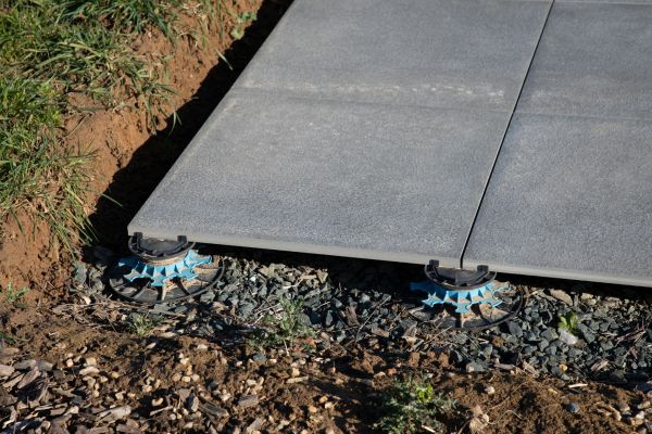 Sidewalk Slab Installation in Mandeville