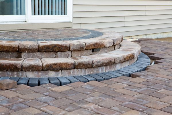Patio Step Installation in Mandeville