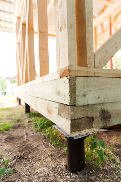 Barn Footing Construction in Mandeville
