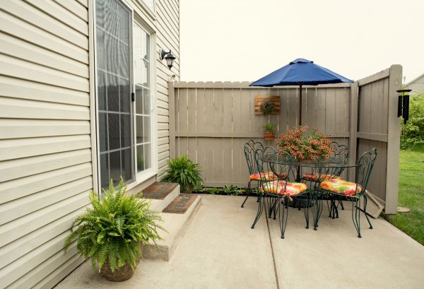 Patio Slab Installation in Mandeville