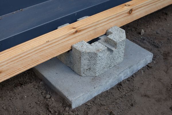 Deck Footing Construction in Mandeville