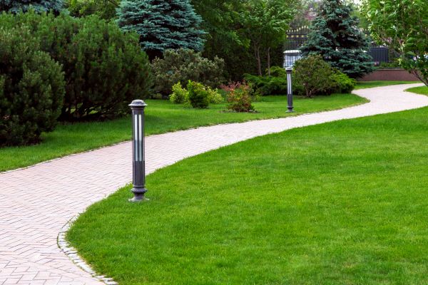 Backyard Sidewalk Installation in Mandeville